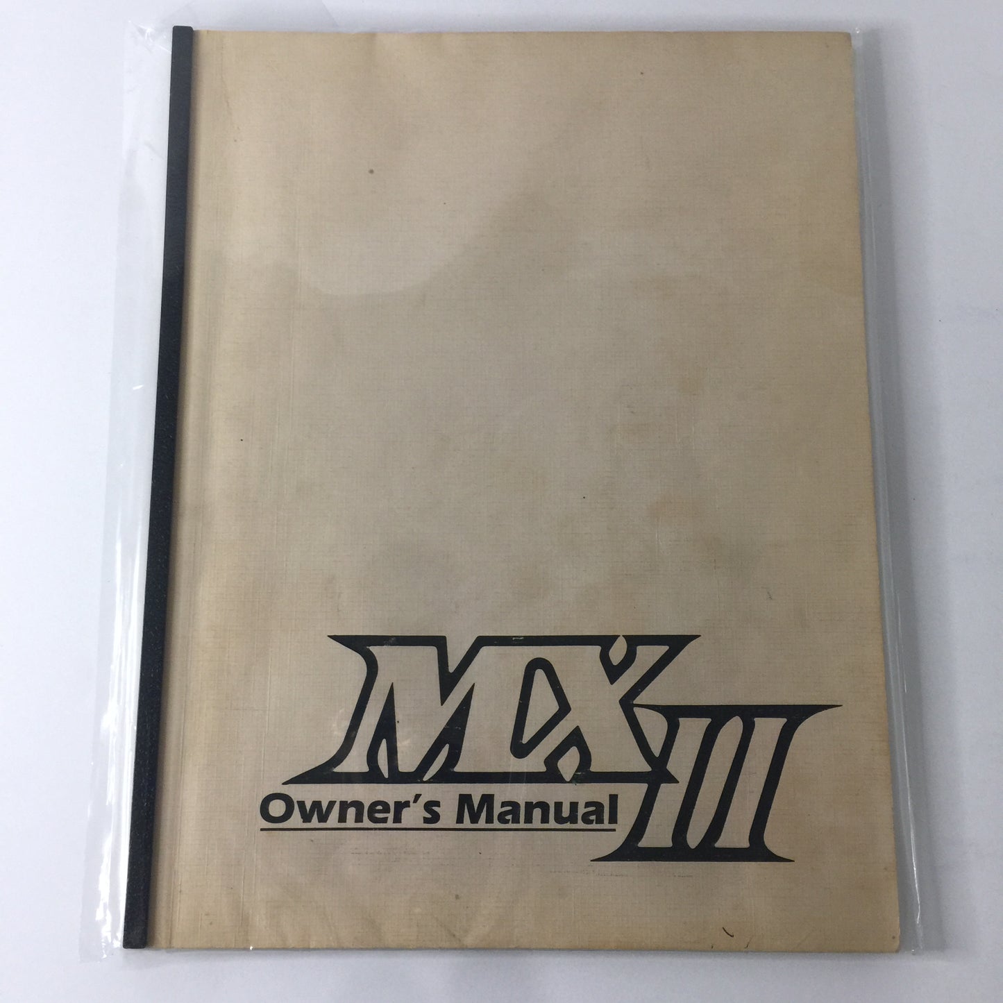 MX II Owner’s Manual - Elpper Aircraft - 1983