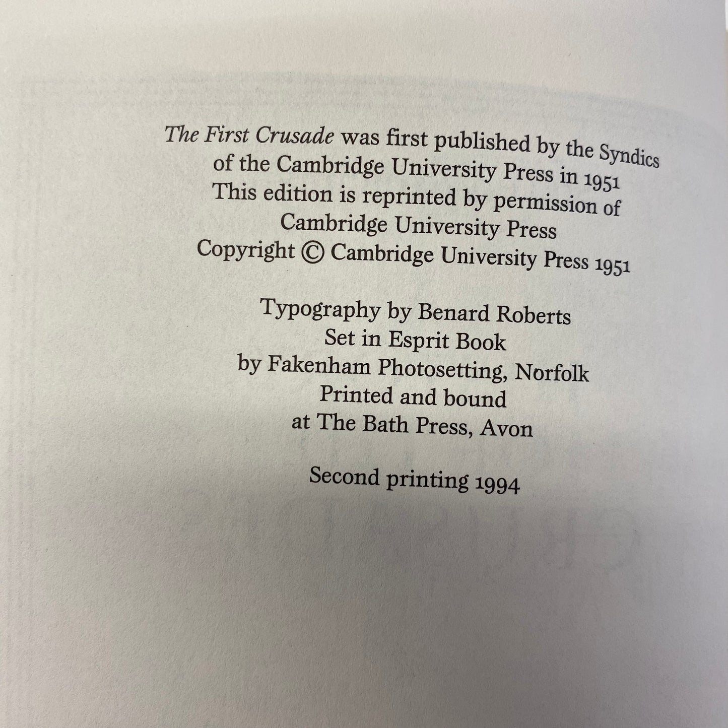 A History of the Crusades - Steven Runciman - 2nd Print - Folio Society - 1994