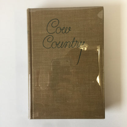 Cow Country - Edward E Dale - Signed  - 1945