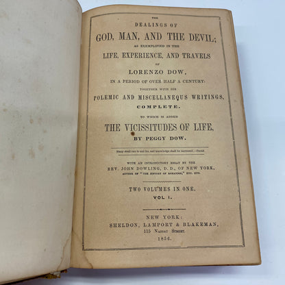 The Dealings of God, Man, and the Devil - Peggy Dohl - 1856
