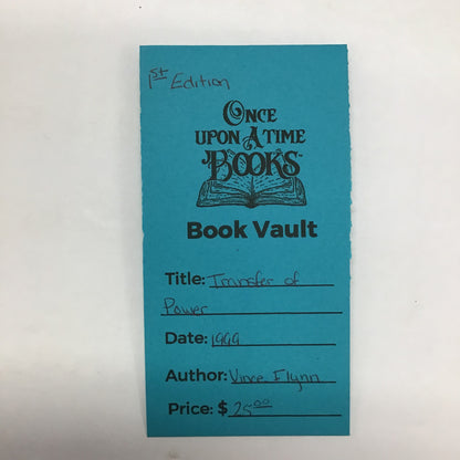 Transfer of Power - Vince Flynn - 1st Edition - 1999