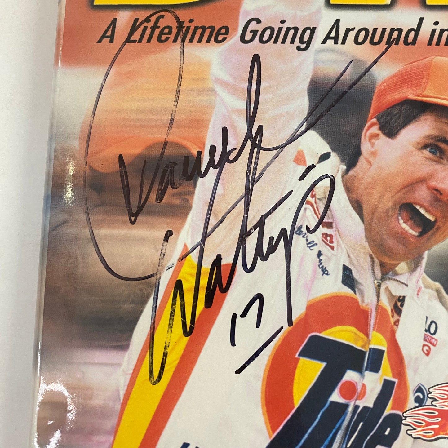 A Lifetime of Going Around in Circles - Darrell Waltrip - Signed - 2004