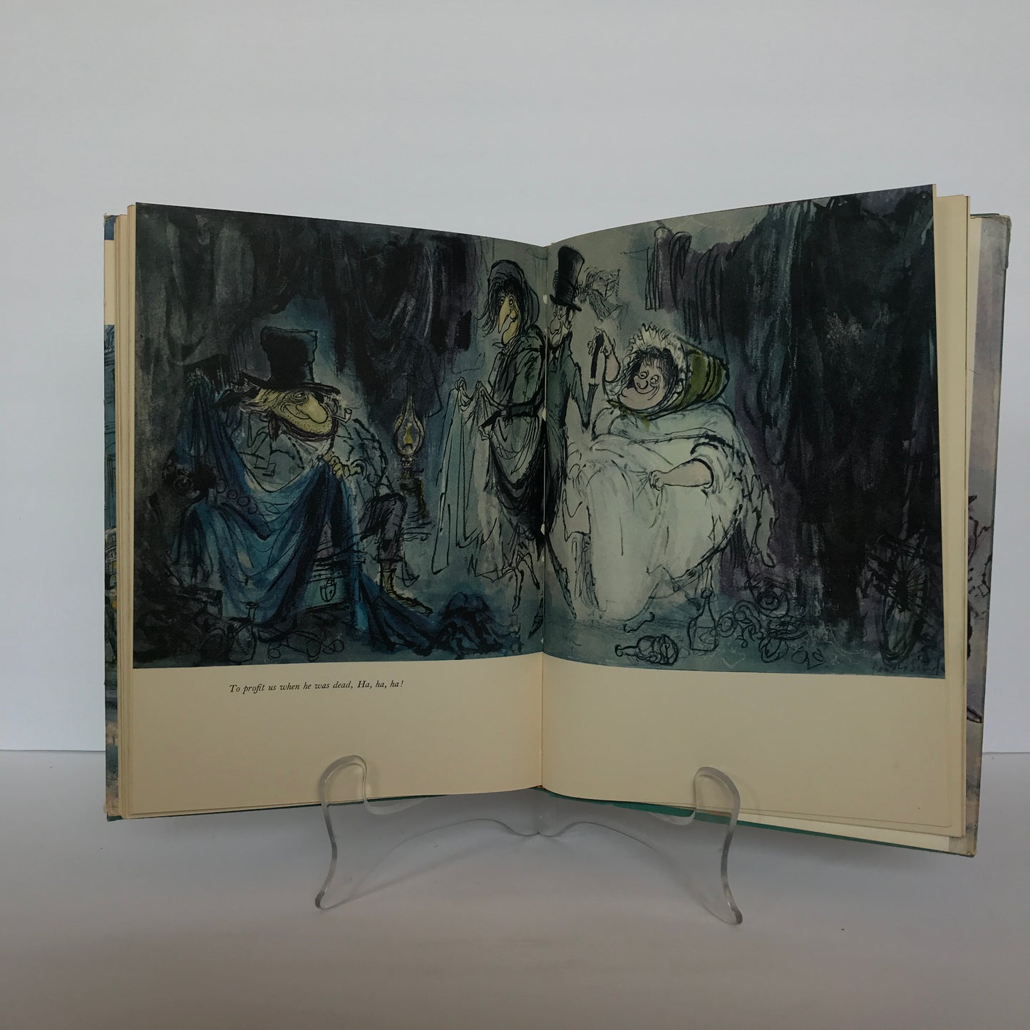 A Christmas Carol- Charles Dickens - Illustrated - 1961