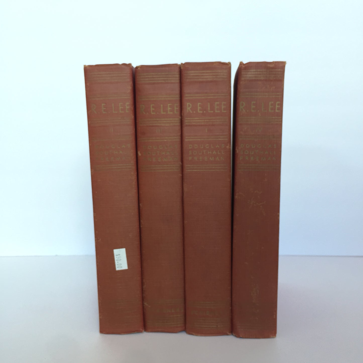 R.E. Lee - 4 Vol Set - Douglas Freeman - 1935