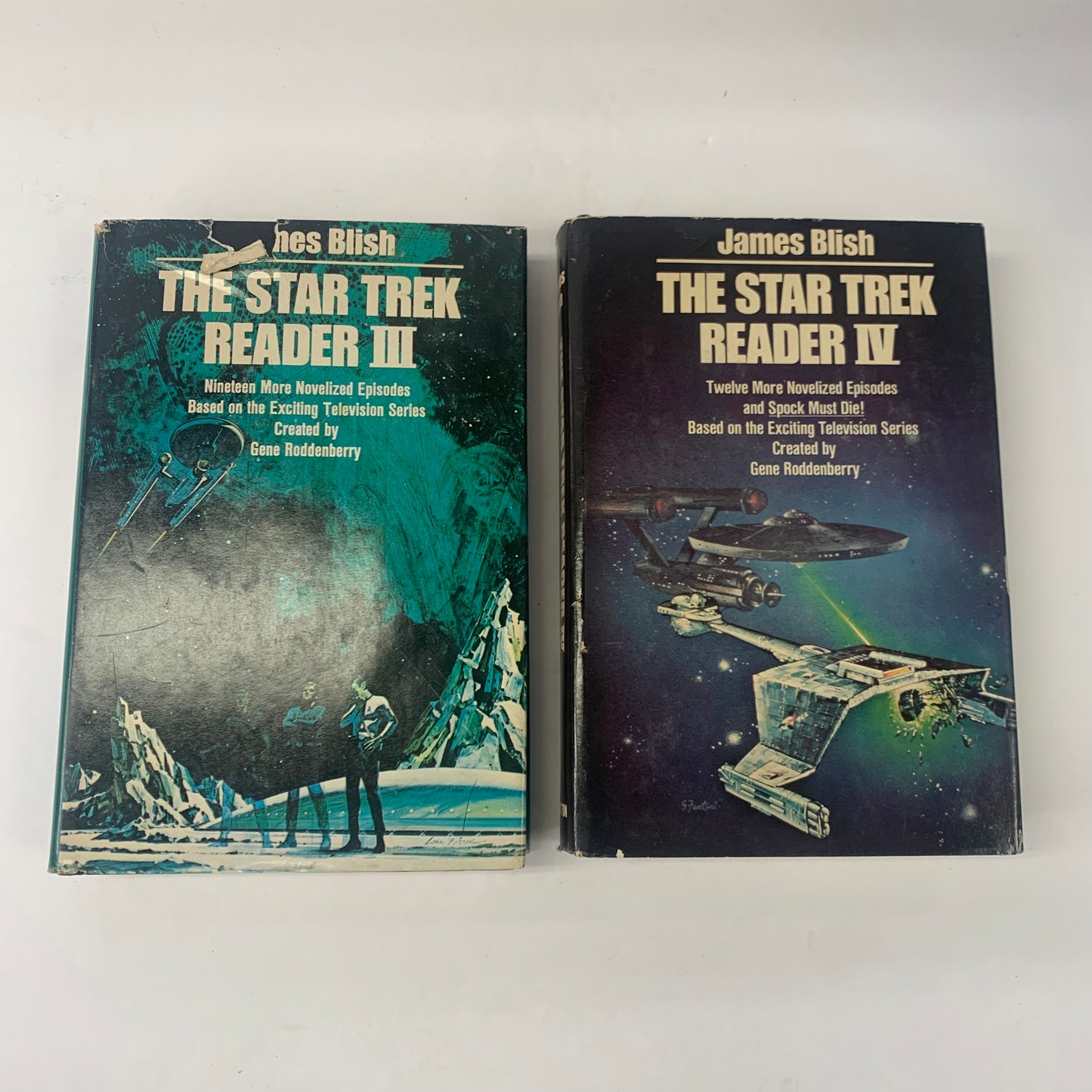 The Star Trek Reader - James Blish - 4 Vols. - 1972