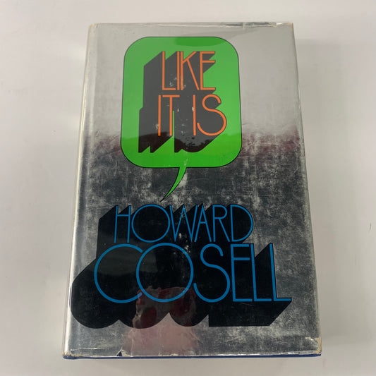 Like It Is - Howard Cosell - Signed - 1974