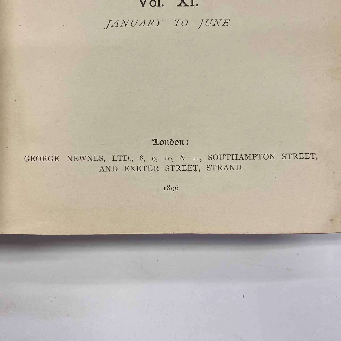 The Strand Magazine - Edited by George Newnes - Contains A. Conan Doyle - 1896