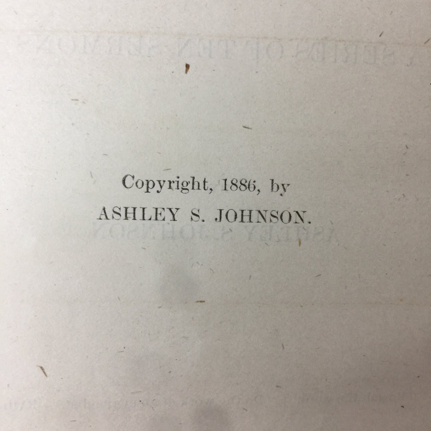 The Tennessee Evangelist - Ashley S. Johnson - 1886