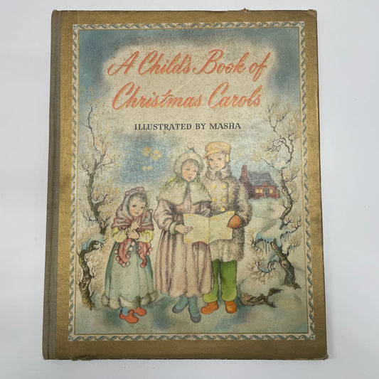 A Child’s Book of Christmas Carols - Inez Bertail - 1942