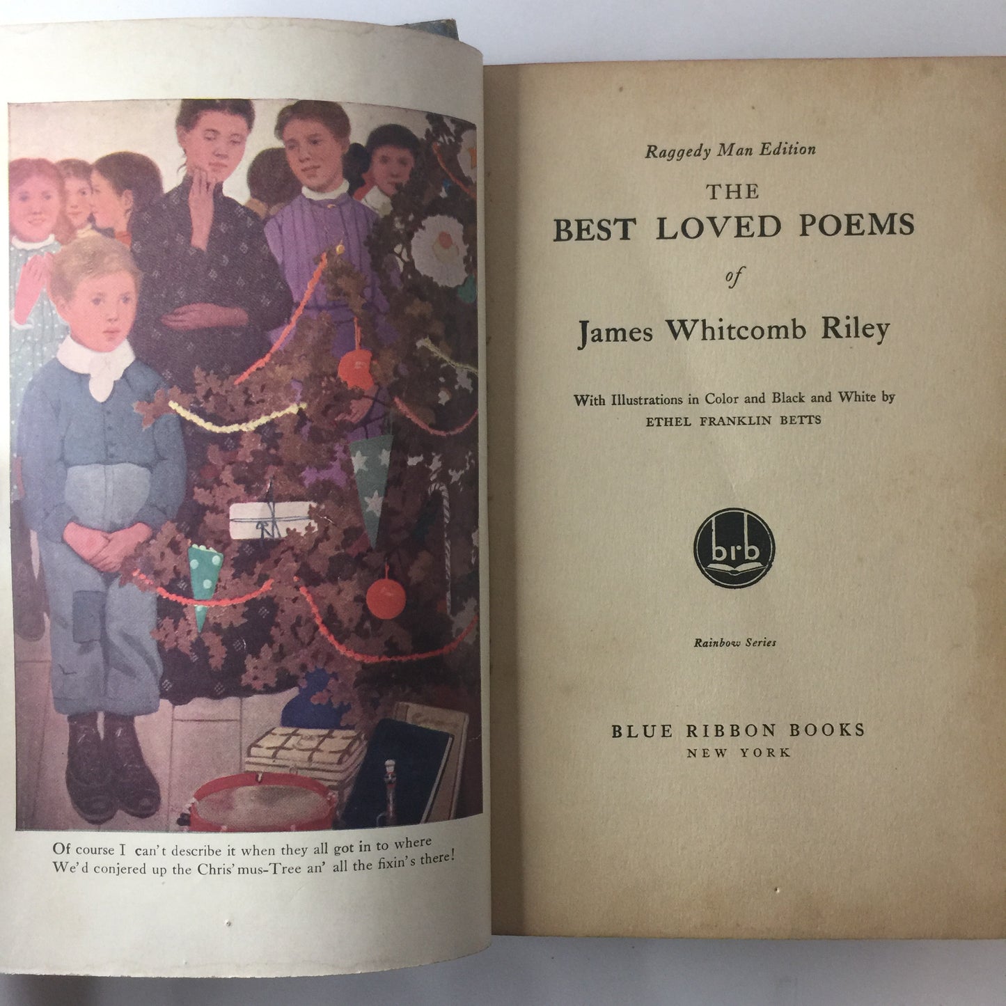 The Best Loved Poems of: James Whitcomb Riley - James Whitcomb Riley - 1920