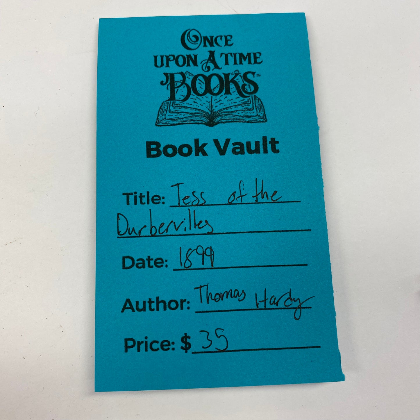 Tess of the D’urbervilles - Thomas Hardy - 1899