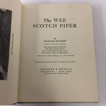 The Wee Scotch Piper - Madeline Brandeis - 1929