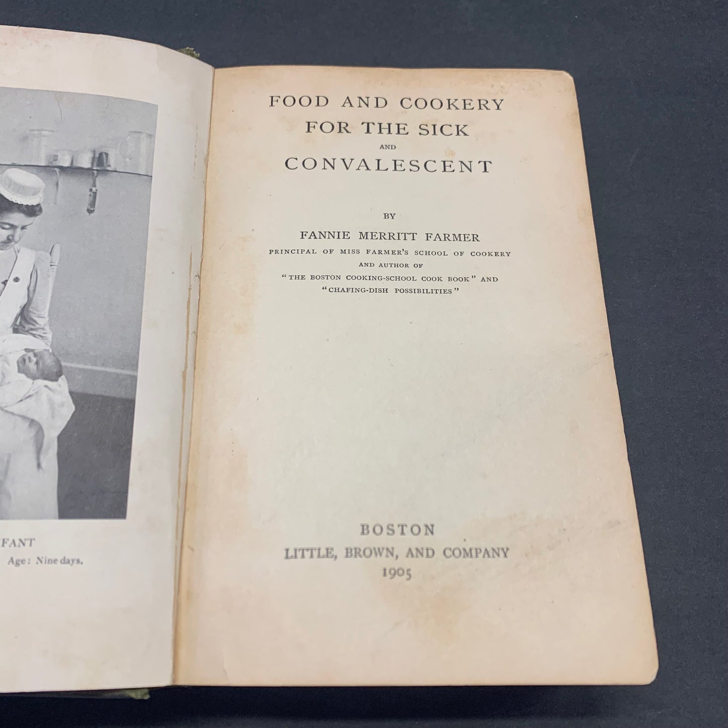 Food and Cookery for the Sick and Convalescent - Fannie M. Farmer - 1905