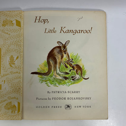 Hop, Little Kangaroo - Patricia Scarry - 1965