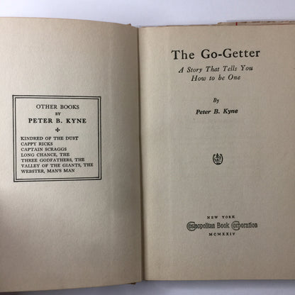 The Go-Getter - Peter B. Kyne - 1921