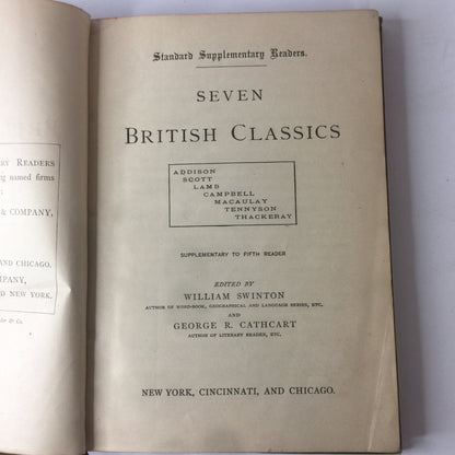 Seven British Classics - Various - 1880