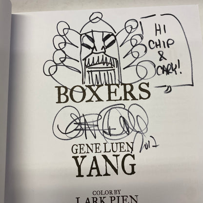 Boxers and Saints - Gene Luen Yang - Signed and Inscribed - 2013