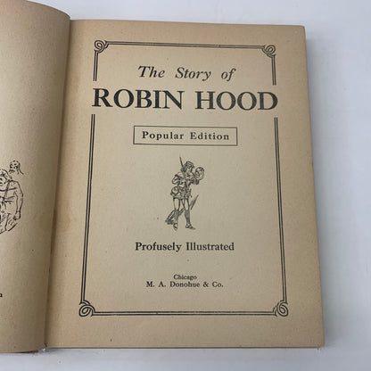 Robin Hood - Author Unknown - 1928
