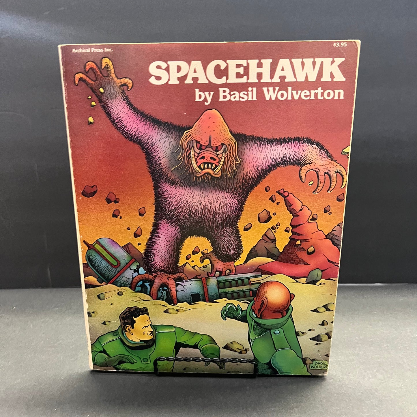 Spacehawk - Basil Wolverton - First US Edition - First Printing - 1978