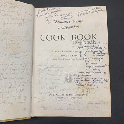 Woman’s Home Companion Cook Book - Edited by Dorothy Kirk - 1946