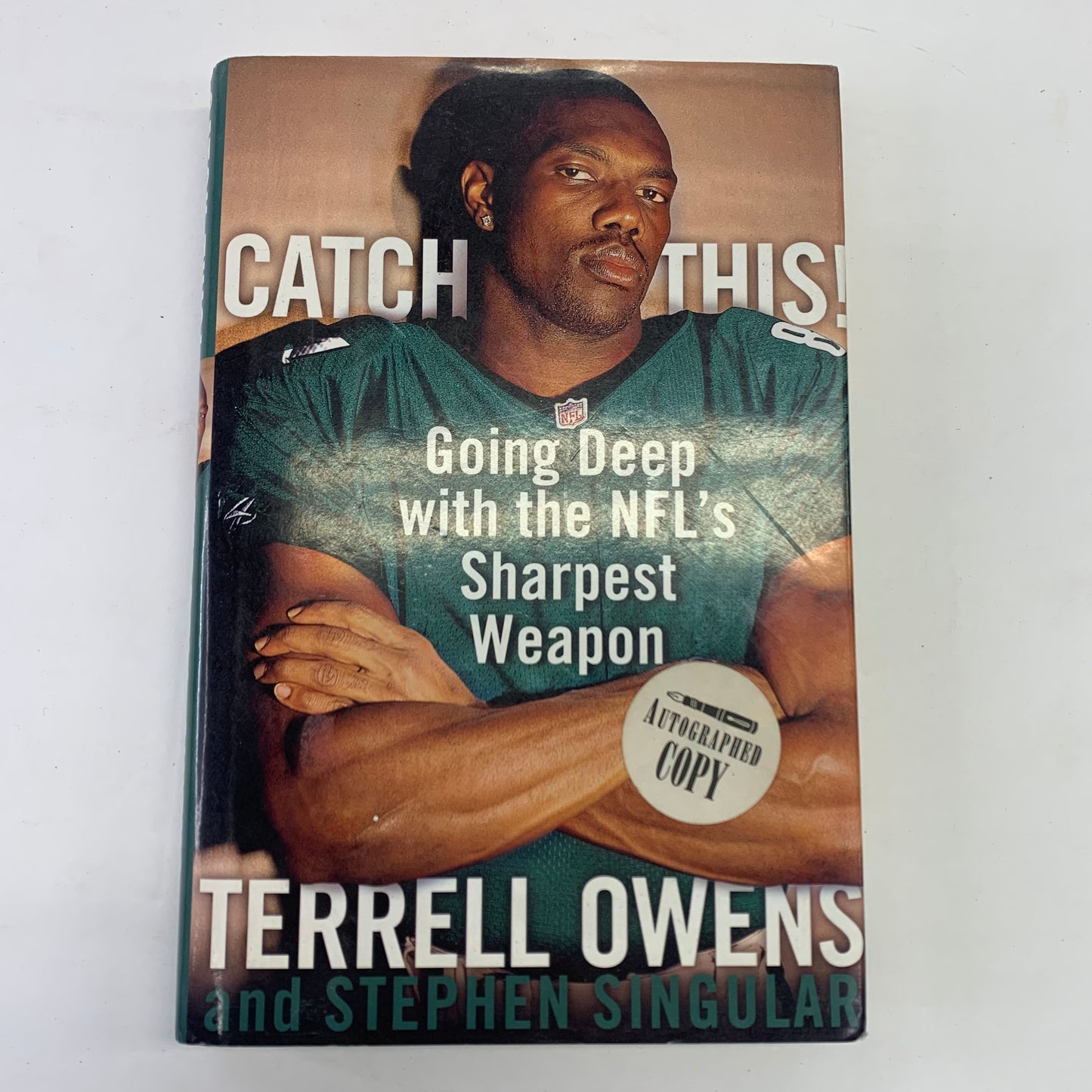 Catch This - Terrell Owens - 1st Edition - Signed - 2004