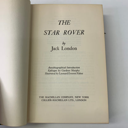 The Star Rover - Jack London - 1st Thus - 1963