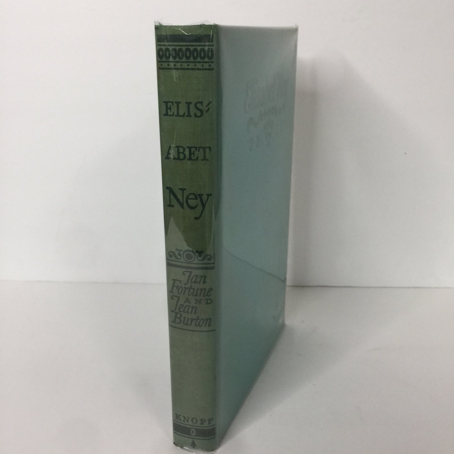 Elisabeth Ney - Jan Fortune and Jean Burton - Signed - 1st Edition - 1943