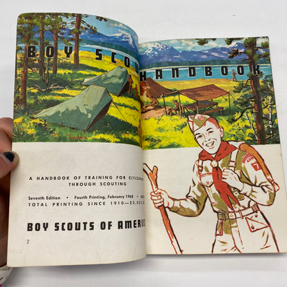 Boy Scout Handbook - Various - 7th Edition - 4th Printing - 1965