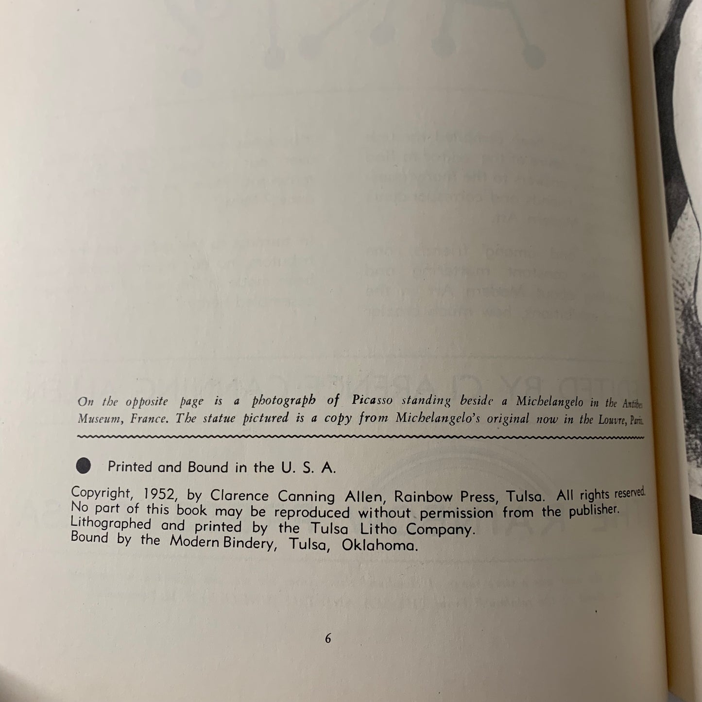 Are You Fed Up with Modern Art - Clarence Allen - Rainbow Press Tulsa - 1952