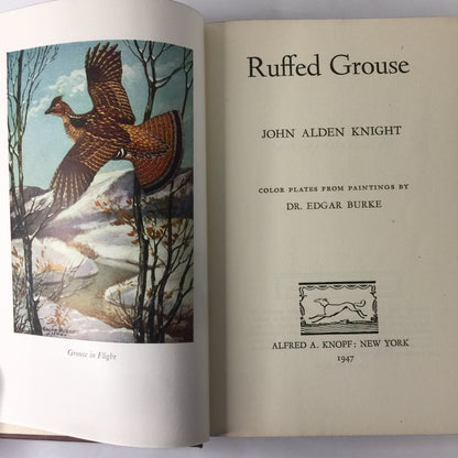 Ruffed Grouse - J. A. Knight - 1st Edition - 1947