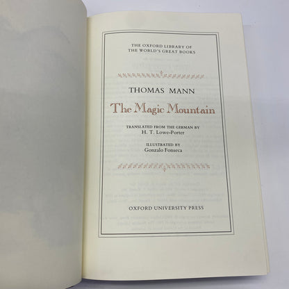 The Magic Mountain - Thomas Mann - Franklin Library - 1981