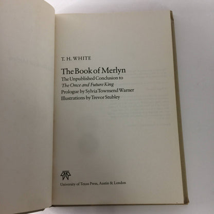 The Book of Merlyn - T. H. White - Book Club Edition - 1977