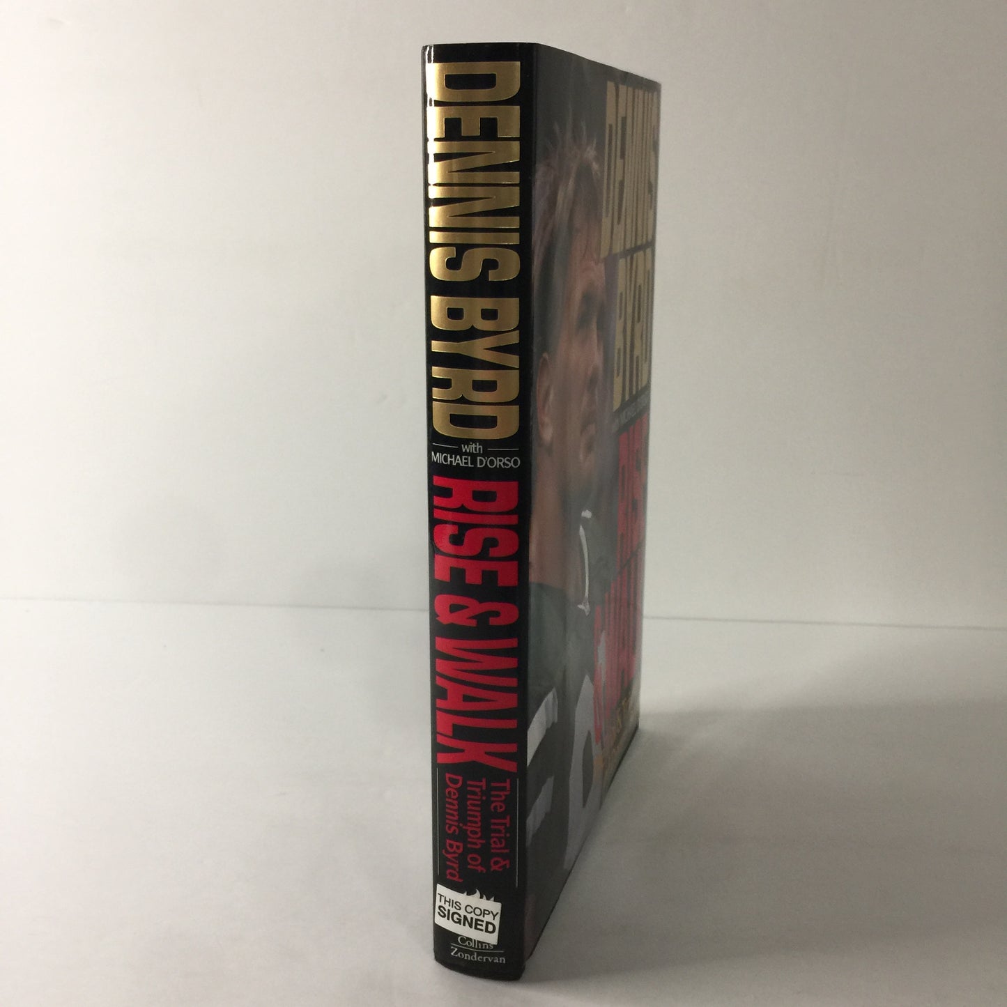 Rise and Walk - Dennis Byrd - Signed - 1993