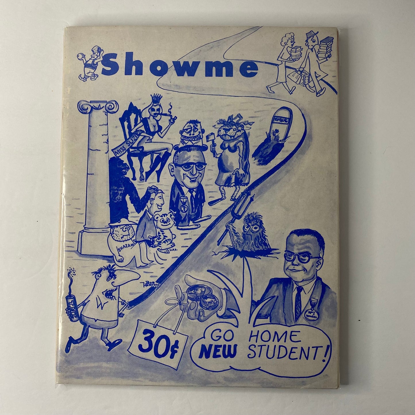 Showme - Mort Walker - Set of 3 - c. 1950