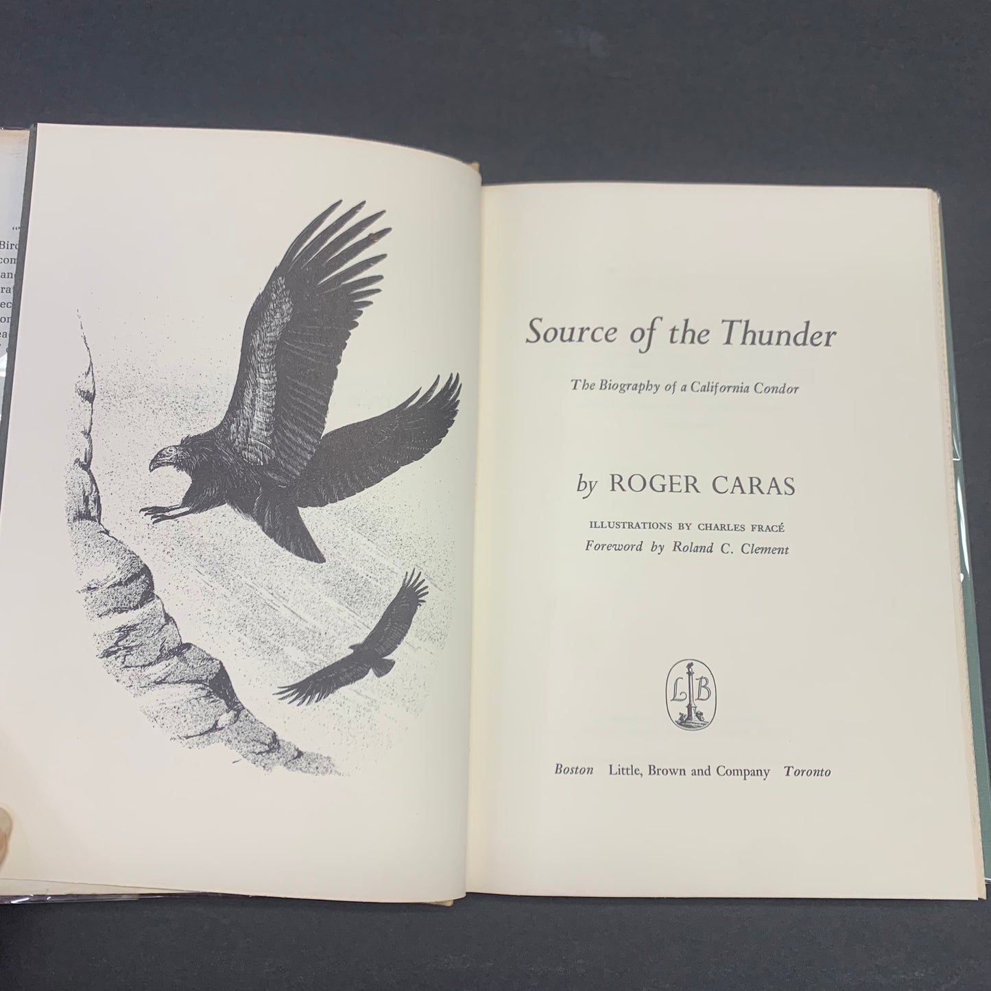 Source of the Thunder - Roger Caras - 1st Edition - 1970