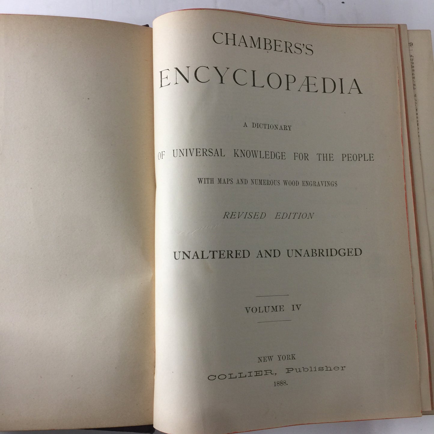 Chambers Encyclopedia - Various - Vol. 4 - 1888