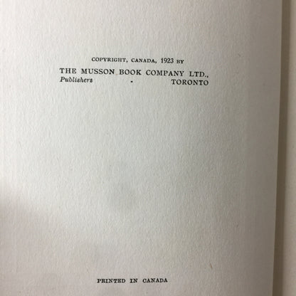 Spirit Lake - Arthur Heming - Canadian 1st Edition - 1923