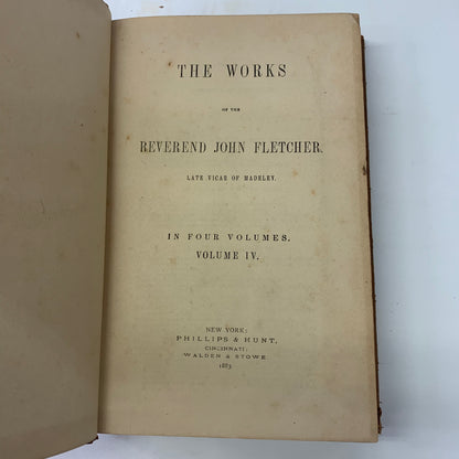 The Works of Reverend John Fletcher - John Fletcher - 4 Vols. - 1883