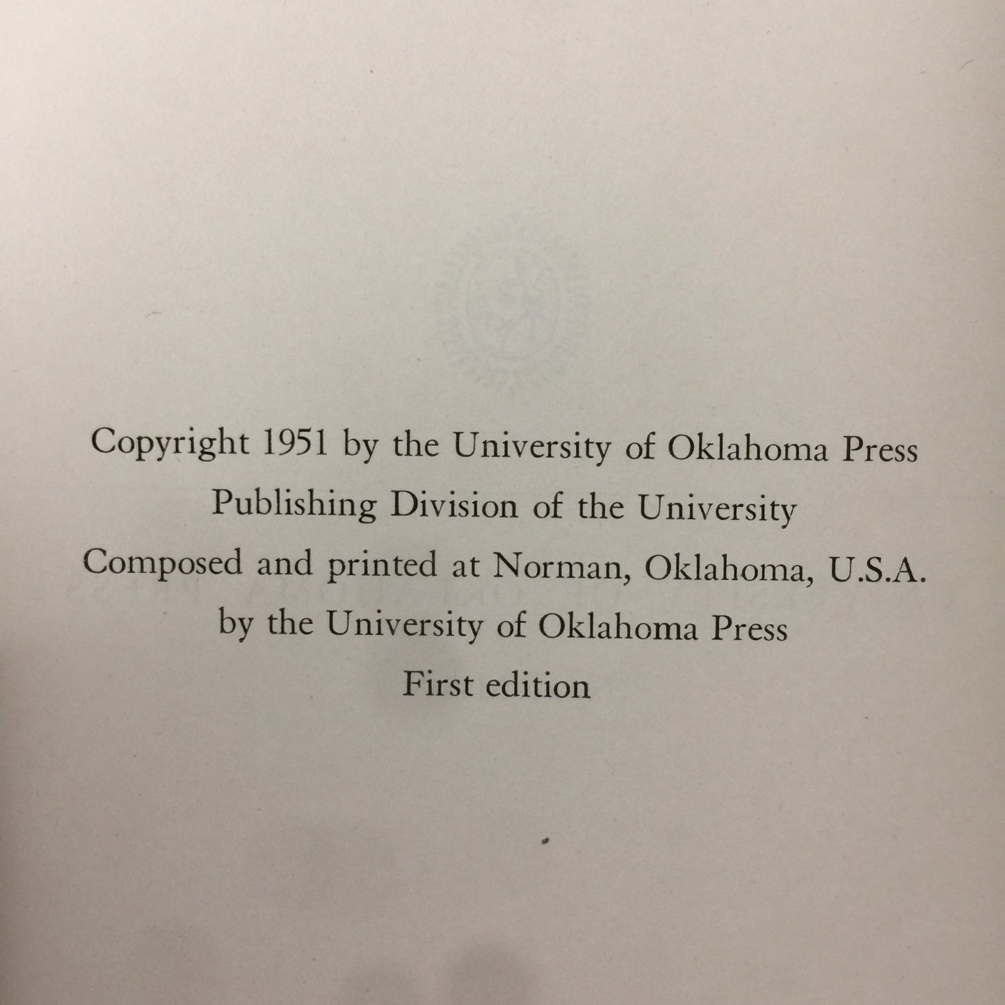 A Guide to The Indian Tribes of Oklahoma - Muriel H. Wright - 1st Edition - 1951