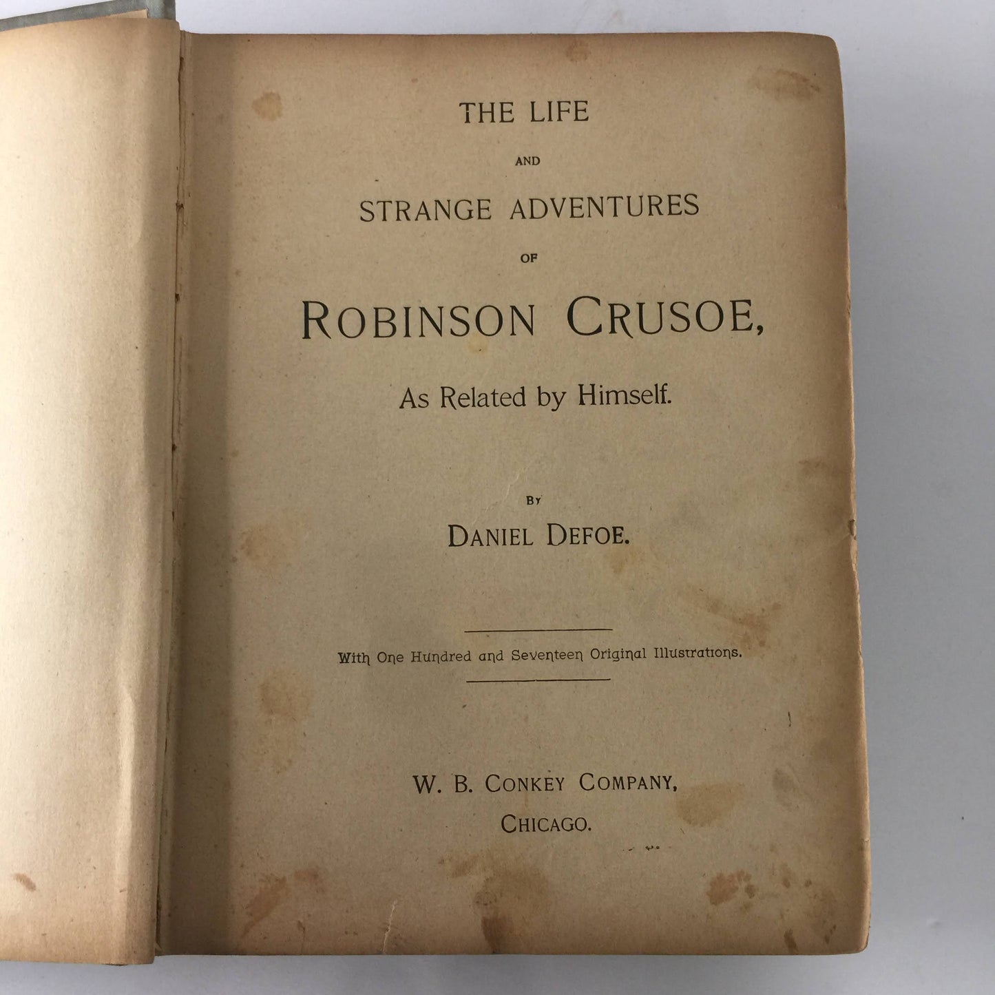Robinson Crusoe - Daniel Defoe - 1900