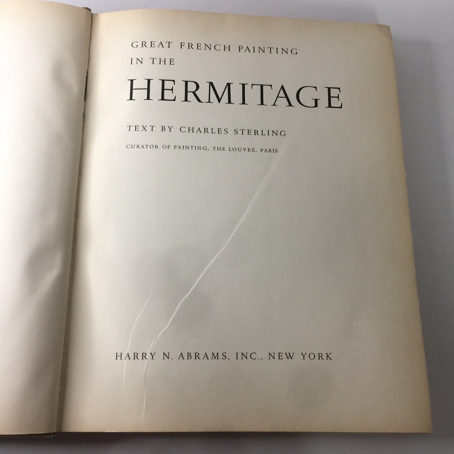 French Painting in the Hermitage - Charles Sterling - 2nd Edition - 1958