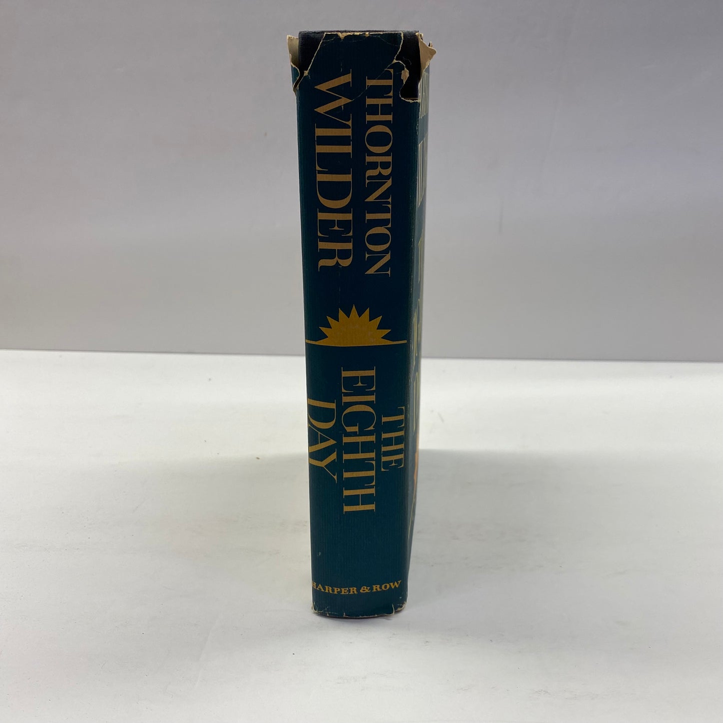 The Eighth Day - Thornton Wilder - 1st Edition - Wide Margin - 1967