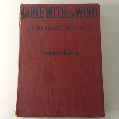 Gone With the Wind - Margaret Mitchell  - 2nd Print - Motion Picture Edition - 1940