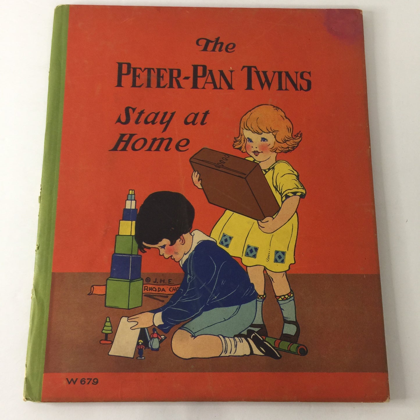 The Peter-Pan Twins Stay at Home - S. E. Lowe - 1928