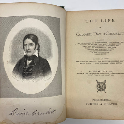 The Life of Colonel David Crockett - Edward Ellis - 1884