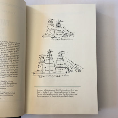 Two Years Before The Mast - Richard Henry Dana - Franklin Library - 1983