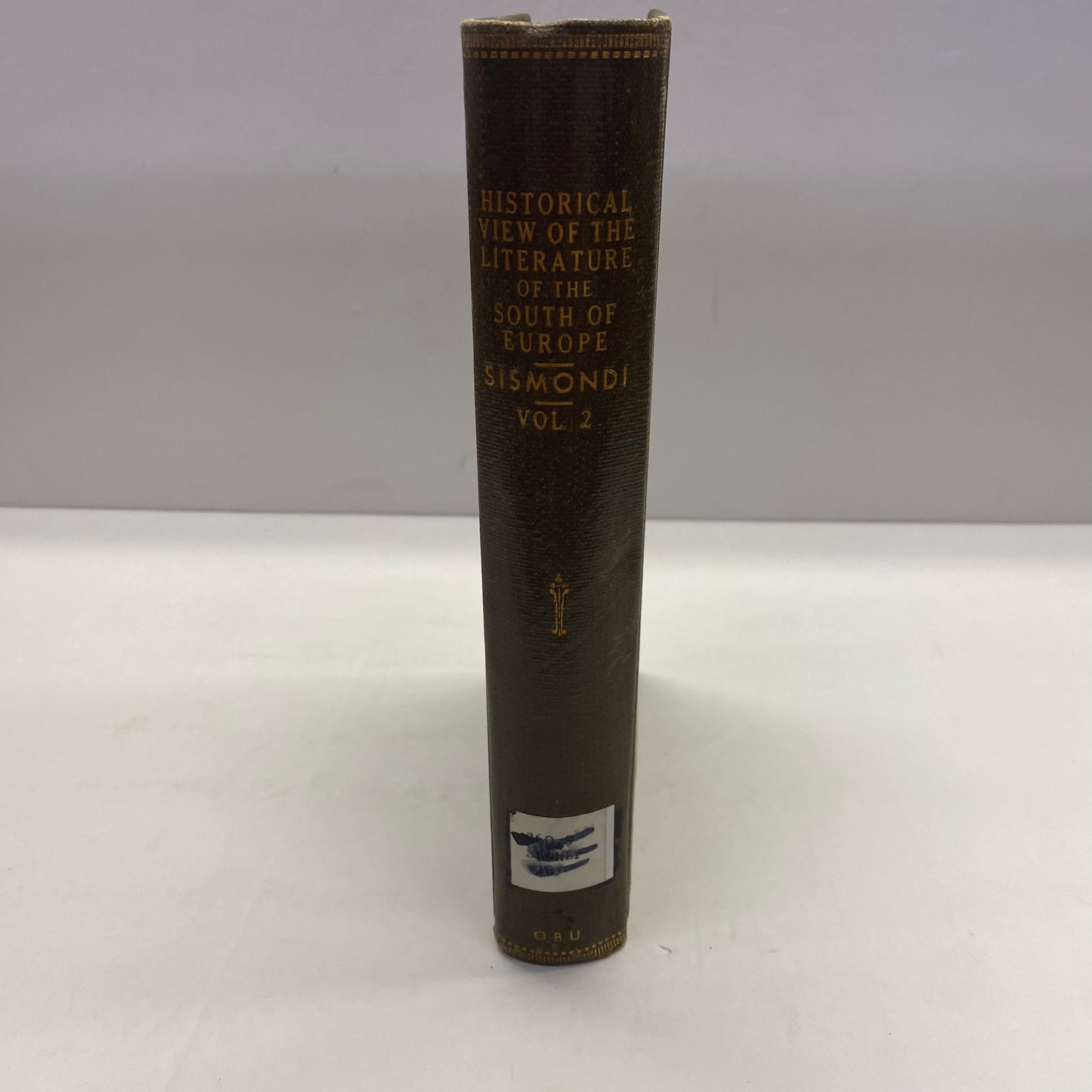 Historical Views of the Literature of the South of Europe - J. C. L. Simone de Sismondi and Thomas Roscoe - Rebound - Volume 2 - 1827