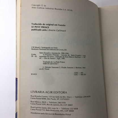 O Pequeno Principe - Antoine De Saint-Exupéry