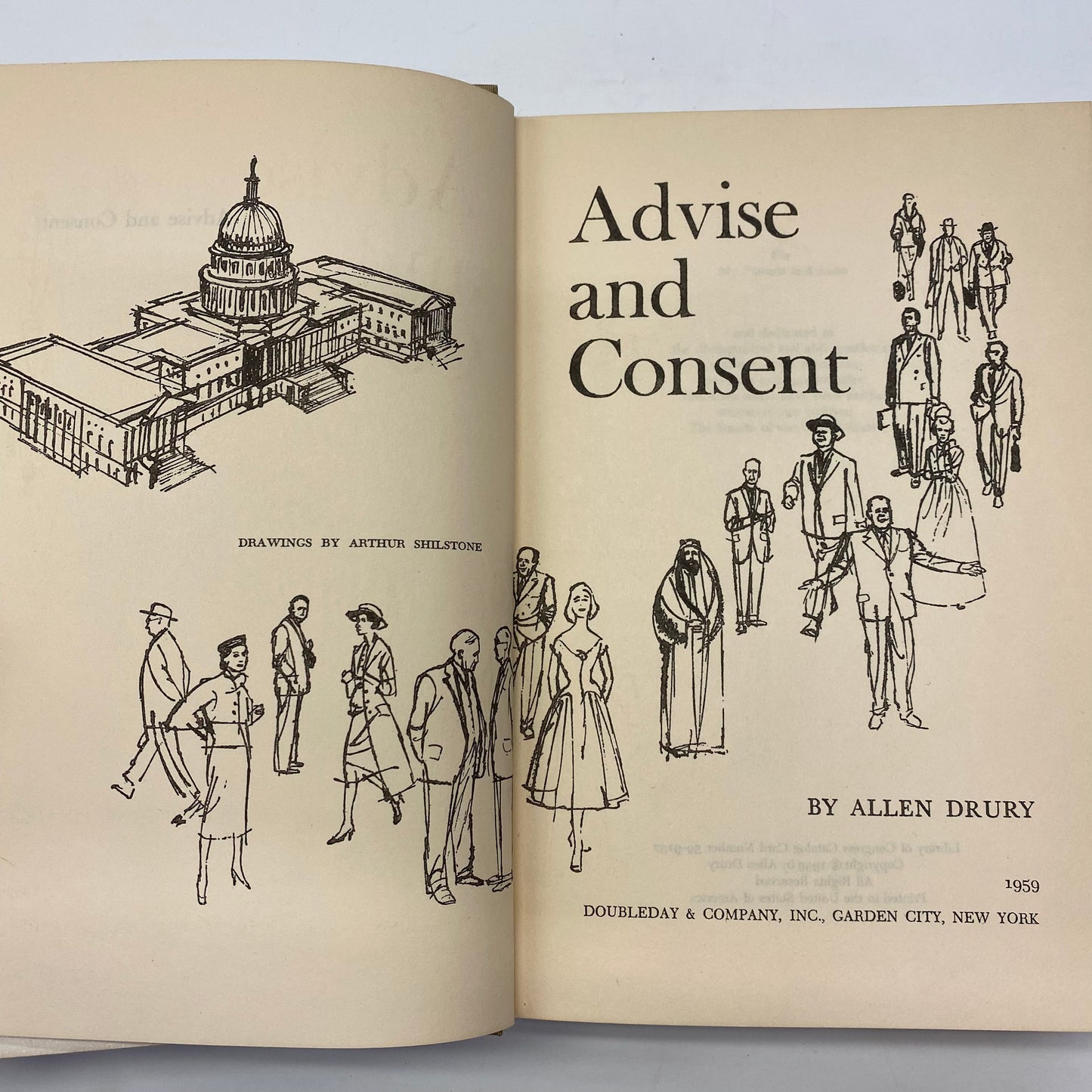 Advise and Consent - Allen Drury - 1959