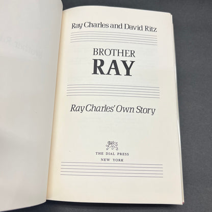 Brother Ray - Ray Charles - Second Print - 1978